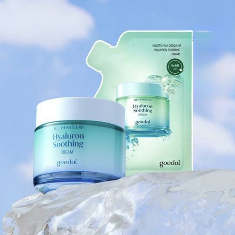 Goodal Heartleaf Hyaluron Soothing Cream | Goodal Heartleaf Refill | Facial Foam | Pad | Toner 350ML