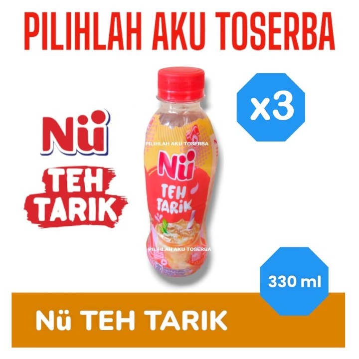 

NU TEH TARIK 330 ml - ( HARGA 3 botol )