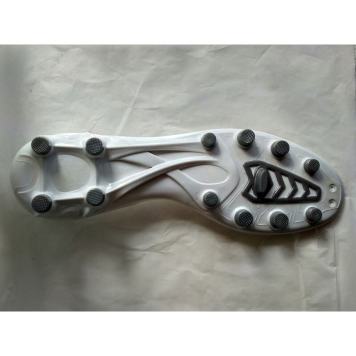 Terlaris ✨ -Outsole mizuno/sole mizuno/solplate mizuno/bawahan sepatu bola mizuno - Putih, 43