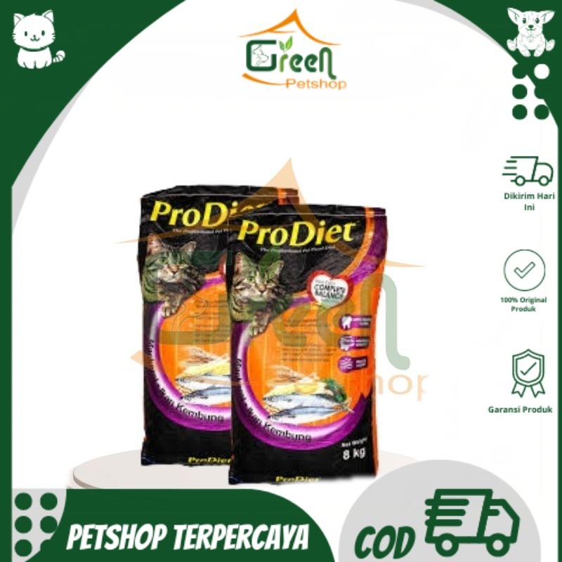 Makanan Kucing ProDiet Mackerel 8kg