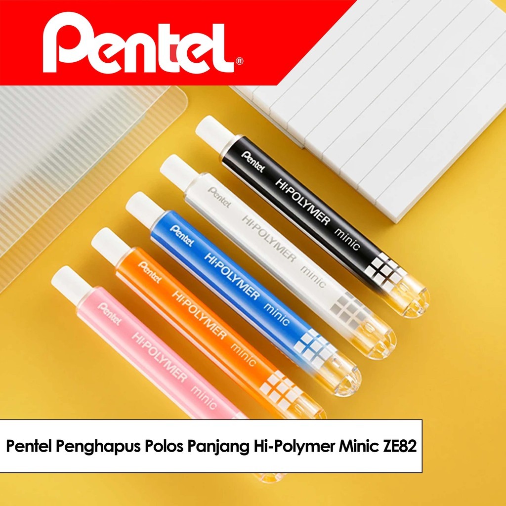 

Pentel Penghapus Polos Panjang Hi-Polymer Minic