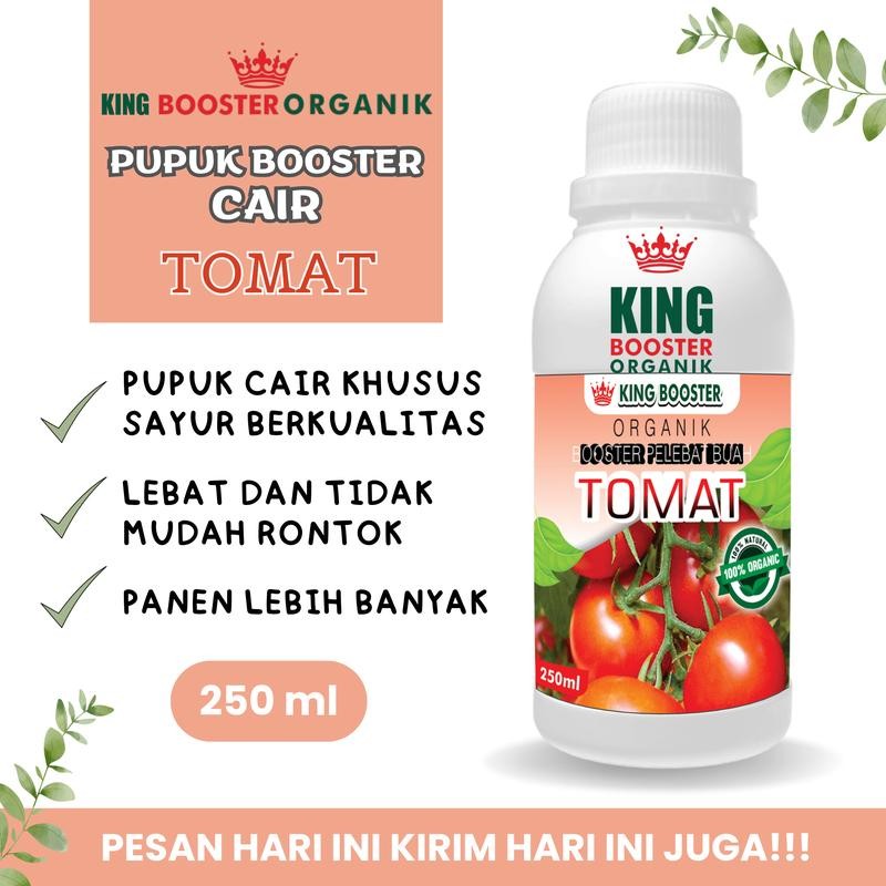 Pupuk Booster Tomat Cair  250ml / Pupuk Pelebat Buah Tomat / Pupuk Booster Tomat Pelebat Buah