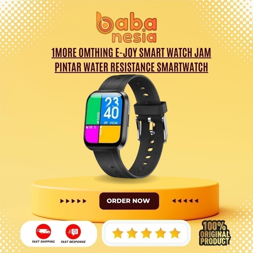 1MORE Omthing E-Joy Smart Watch Jam Pintar Water Resistance SmartWatch