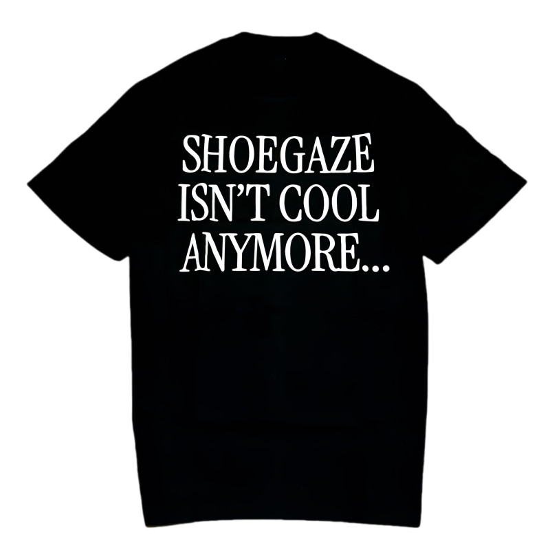 Kaos Fleuro - Shoegaze Tshirt - Black | Original Merchandise T-shirt