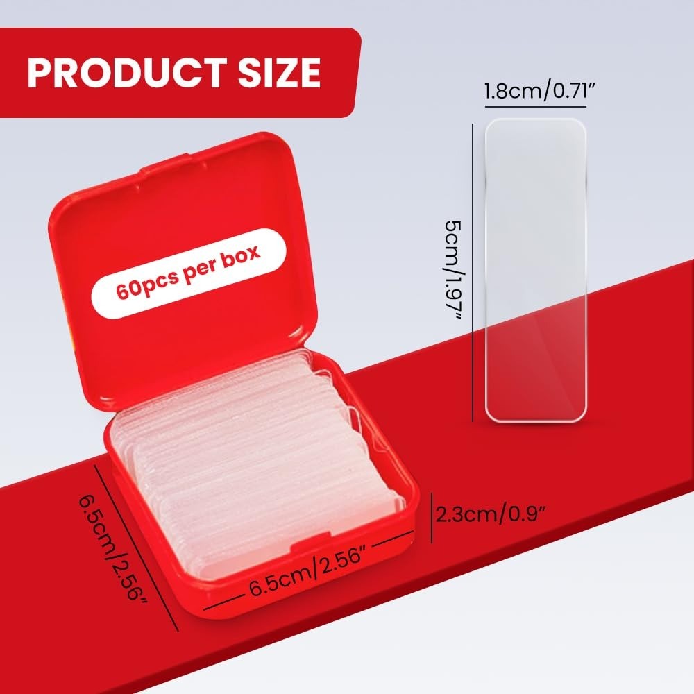 

Stiker Nano Double Tape Akrilik Mini isi 60 Perekat 2 sisi Box Kotak