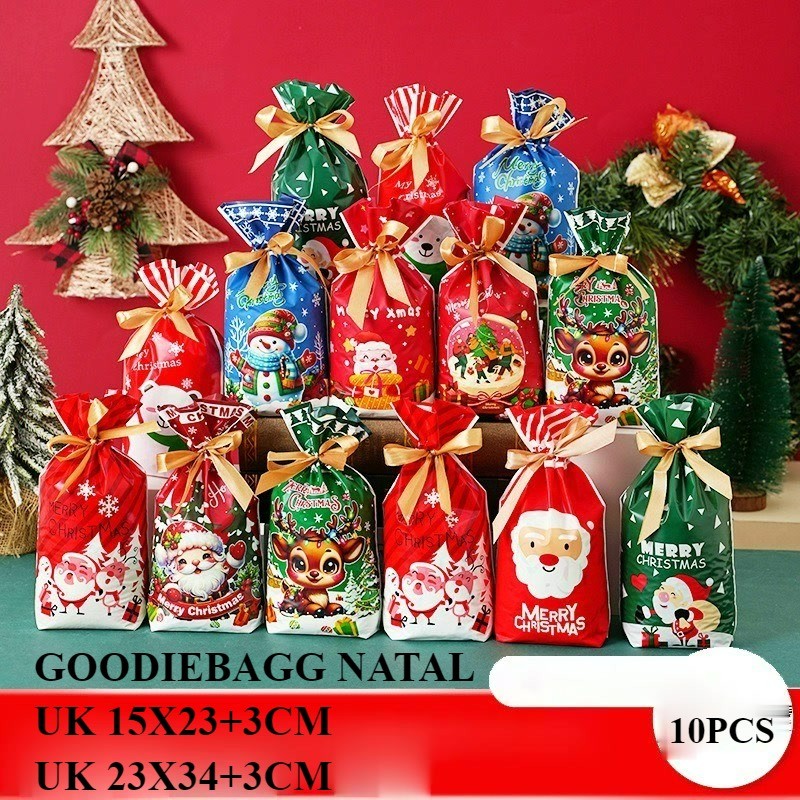 

GOODIE BAG CRISHMAST GOODIEBAG NATAL KANTONG SNACK SERUT NATAL