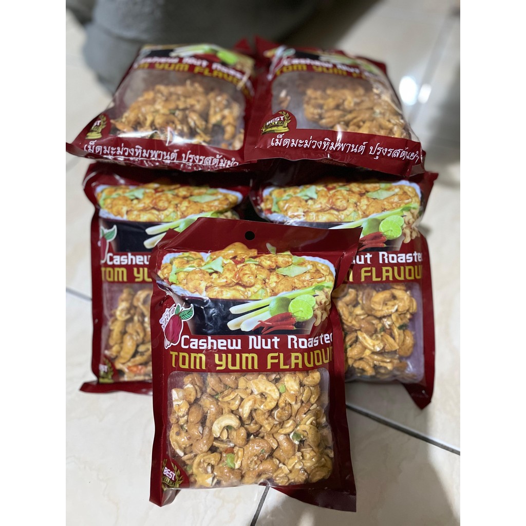 

READY SNACK AOI KACANG MEDE RASA TOM YUM CASHEW NUT HALAL