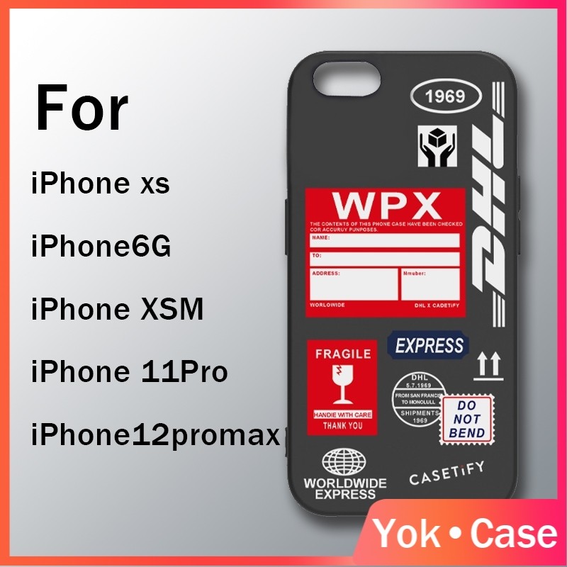 【Yok Case】DHL Soft Case for iPhone 12 Mini 11 Pro X Xs Max Xr 8 7 6 6s Plus  hp case murah cuci guda