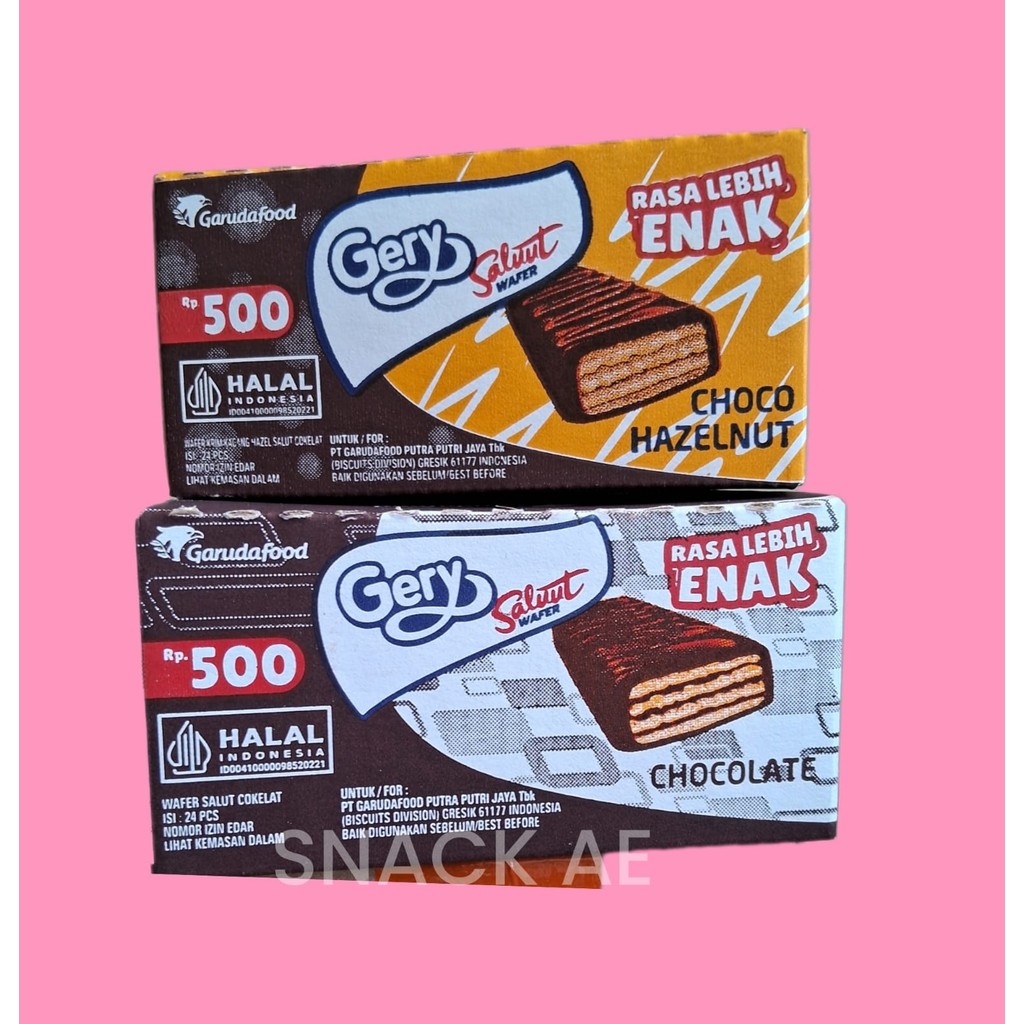 

GERY Saluut Wafer Box 6gr x 24 pcs