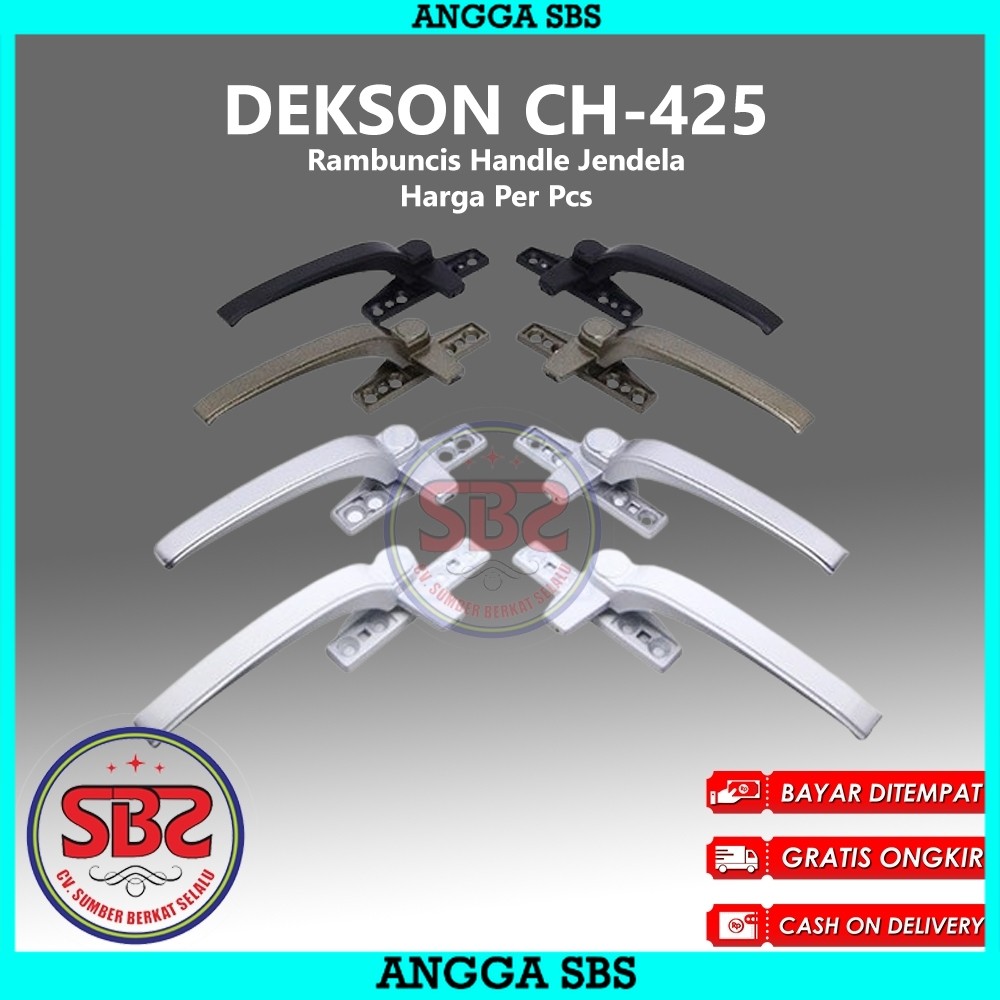 DEKSON Rambuncis Handle jendela - RAM BUNCIS - RAMBUNCIS - Dekson CH425 - Rambuncis Jendela Handle J