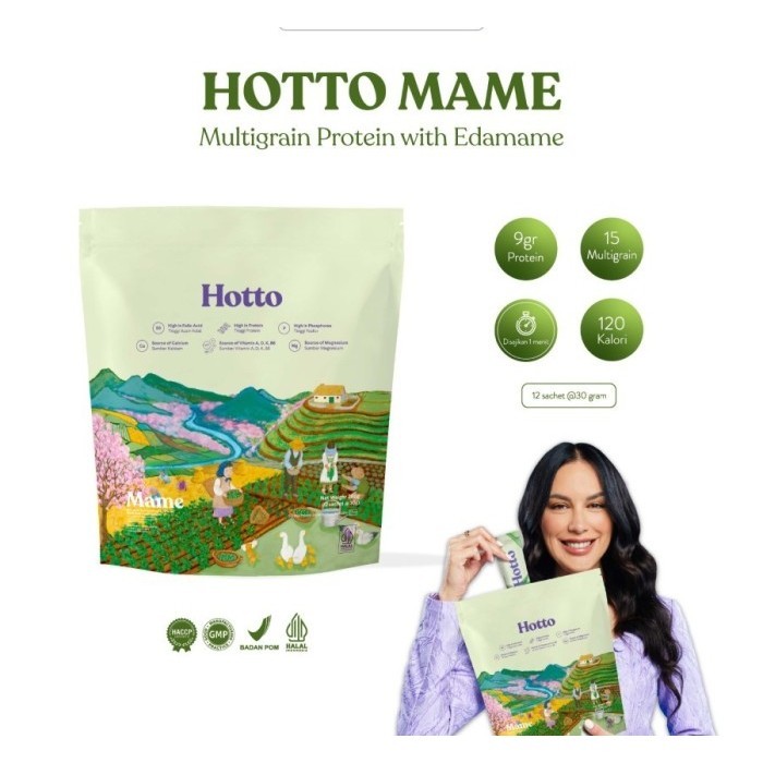 

Hotto Mame Protein Multigrain with Edamame