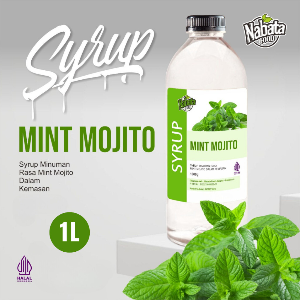 

Promo Murah Sirup Mint Mojito 1 Liter Nabata Food | Mint Mojito Syrup 1000ml