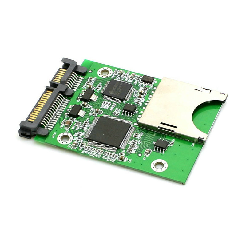 5pcs/lot SD SDHC MMC Memory Card to SATA 22pin SSD HDD Hard Disk Drive SD Card to SATA Adapter