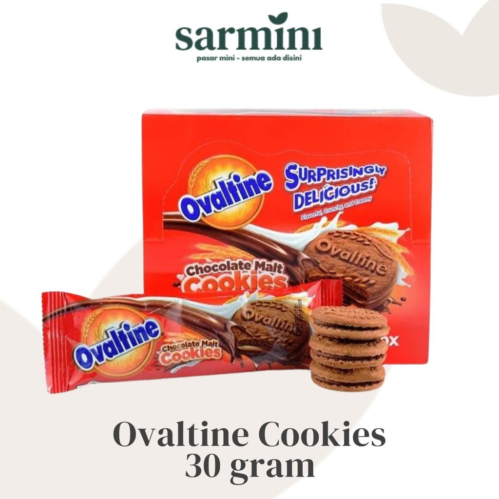 

Ovaltine Chocolate Malt Cookies 24gr