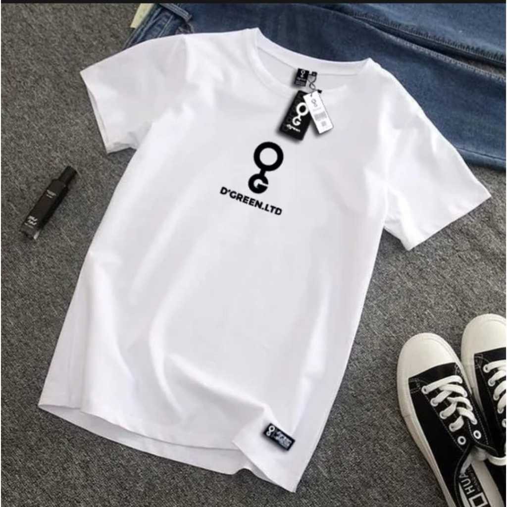 Kaos distro pria original / kaos pria/kaos dgreen original / kaos pria bahan catton combad 30s tebal