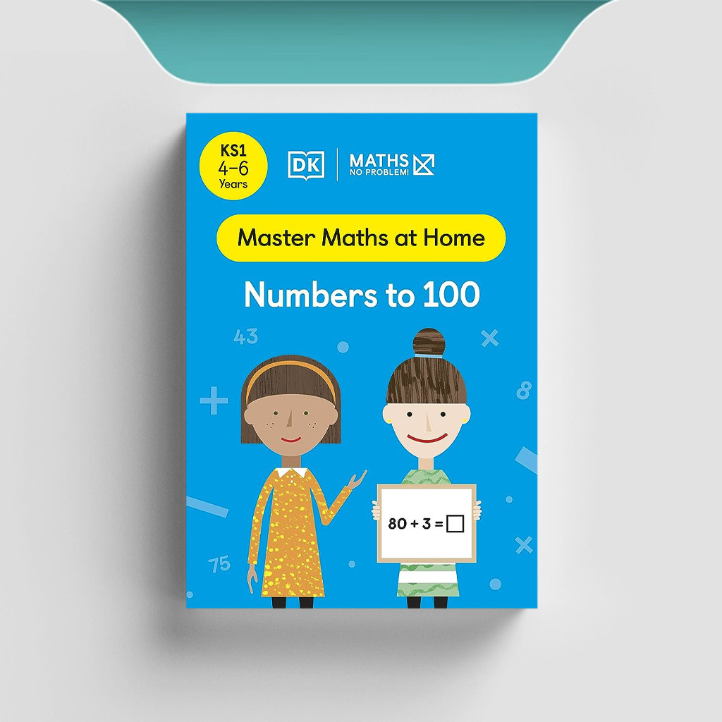 

[ENG1824] Maths (Master Maths at Home): No Problem! Number to 100, Ages 4-6 (Stage 1) - DK
