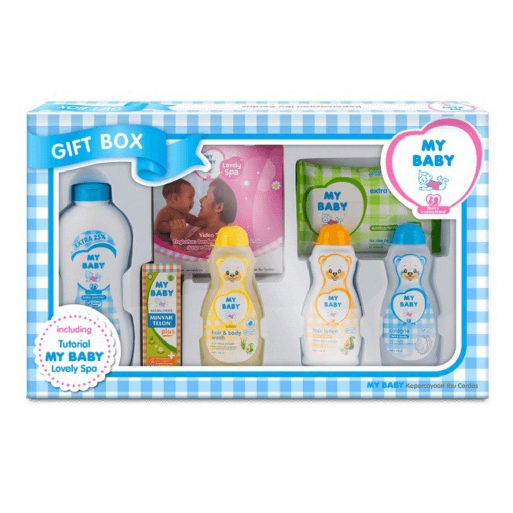 My Baby Gift Box | Set perlengkapan Mandi Bayi