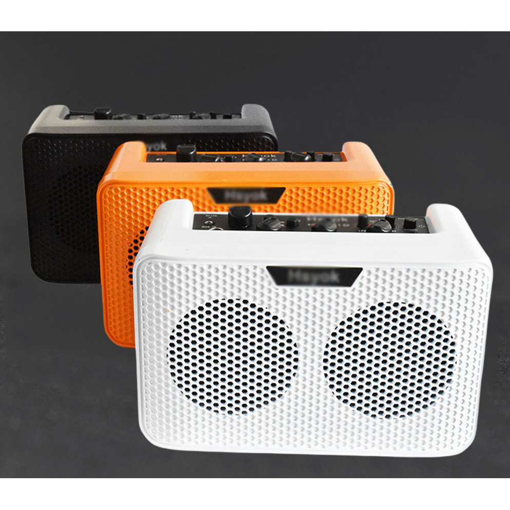 Speaker Portable 5W Bluetooth untuk Gitar Akustik/Bass Listrik dengan Amplifier Gitar Berdaya Tinggi
