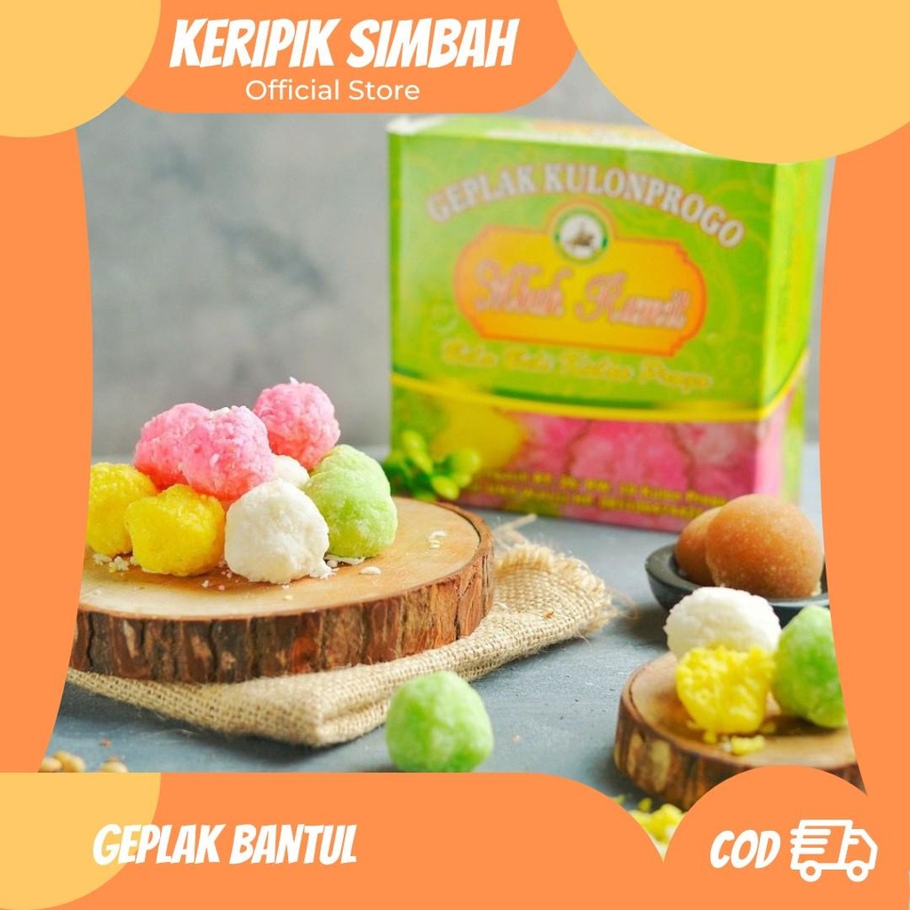 

Geplak Bantul/ Geplak mix rasa Oleh oleh khas Bantul Yogyakarta