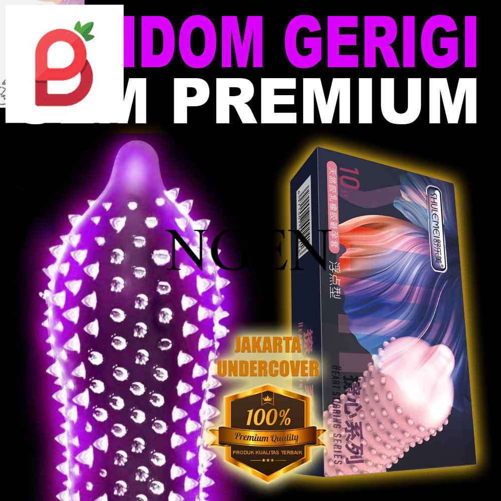 READY! Kini Tersedia Kembali! Amem Guys... Condom Dotted 001 - Kondom Gerigi Premium #SnailCupp #kon