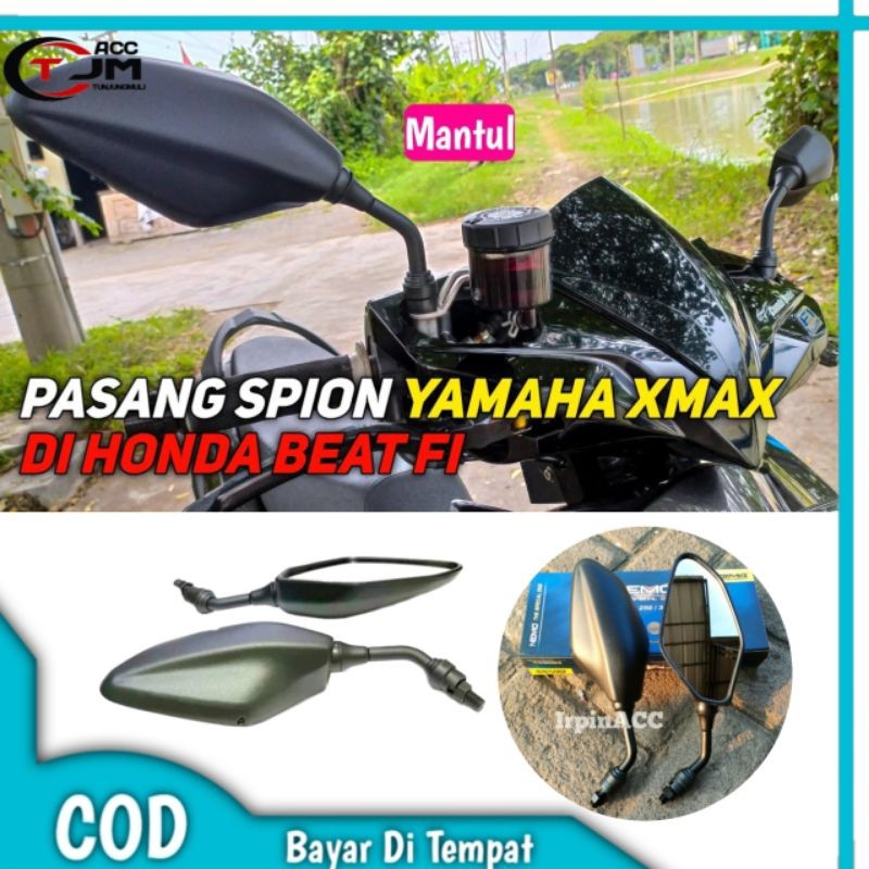 Spion Xmax Nemo pnp Honda Yamha Kaca Spion Universal Motor Original Gma Nemo