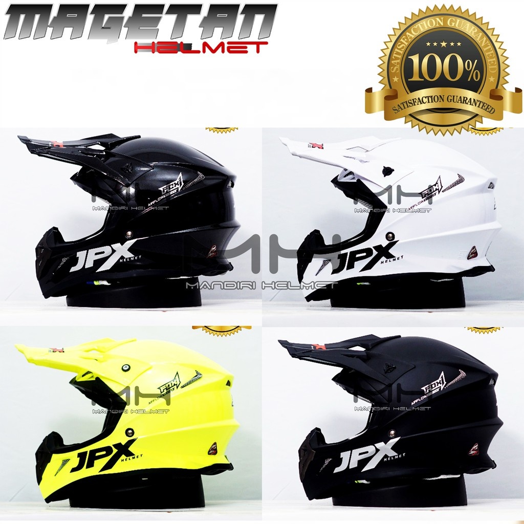 HELM JPX CROSS HITAM DOFF_HELM CROSS_HELM JPX_HELM CROSS POLOS