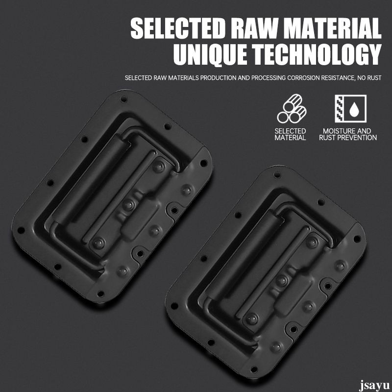 Handle tanam box hard case / flighcase Import /Handel bobok box hardcase besi silver handle bobok as