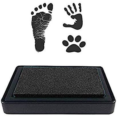 

INk Pad for Baby Footprints Pet Paw Print Kit Non-ToxicAcid-Free Easy to Wipe and Wash Off Newborn Gift Long Lasting Keepsakes
