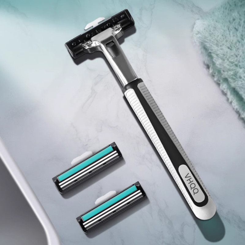 Razors Manual double-layer shaver, shaver blade, travel shaver blade, shaver blade, old-fashioned sh