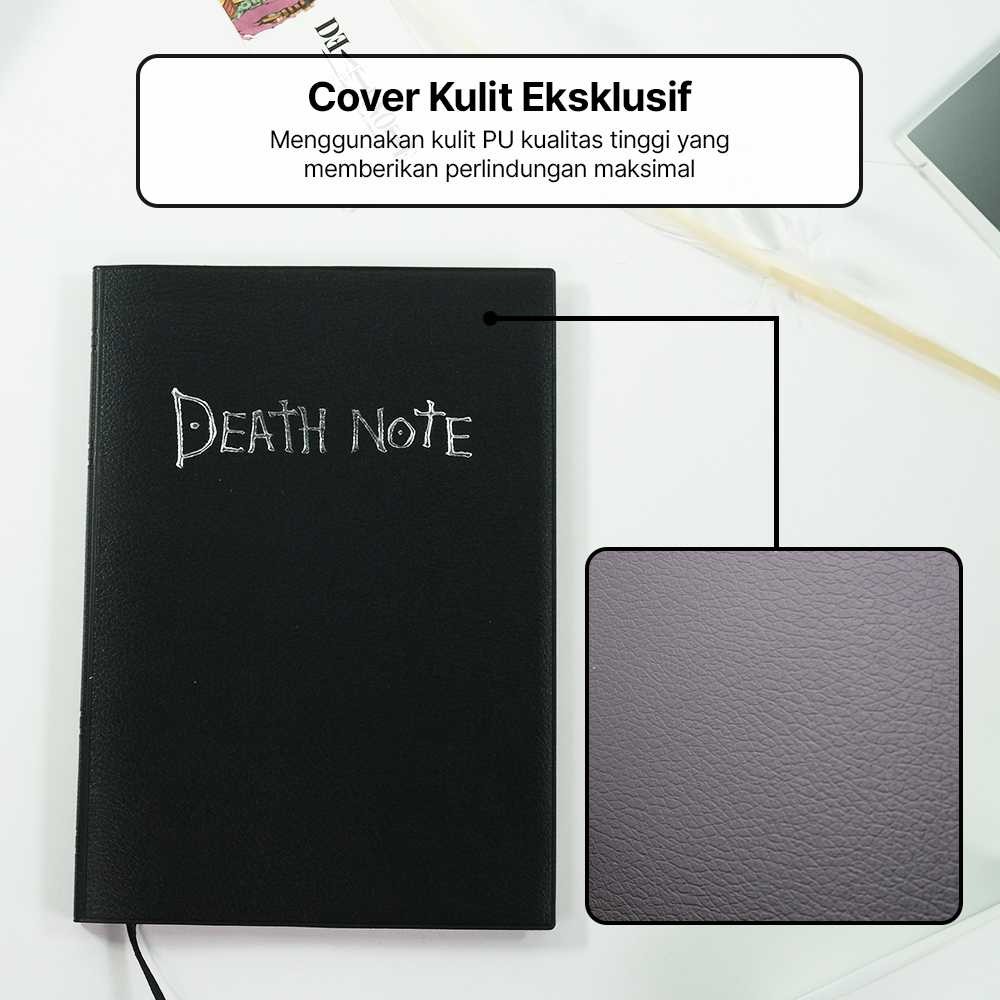 

prima LYO Buku Catatan Jurnal Anime Death Note Book Leather Case LY5 shopee