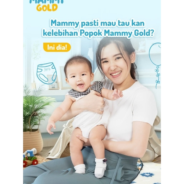MAMMY GOLD CARE BABY PANTS | PAMPERS BAYI UKURAN XL | POPOK BAYI UKURAN XL PAMPERS BAYI mURAH