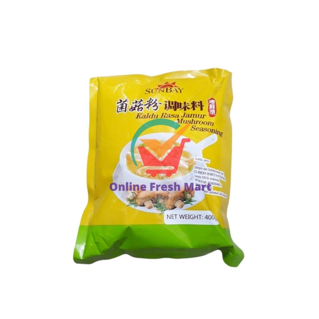 

Kaldu Jamur Sunbay 400g - Online Fresh Mart Denpasar