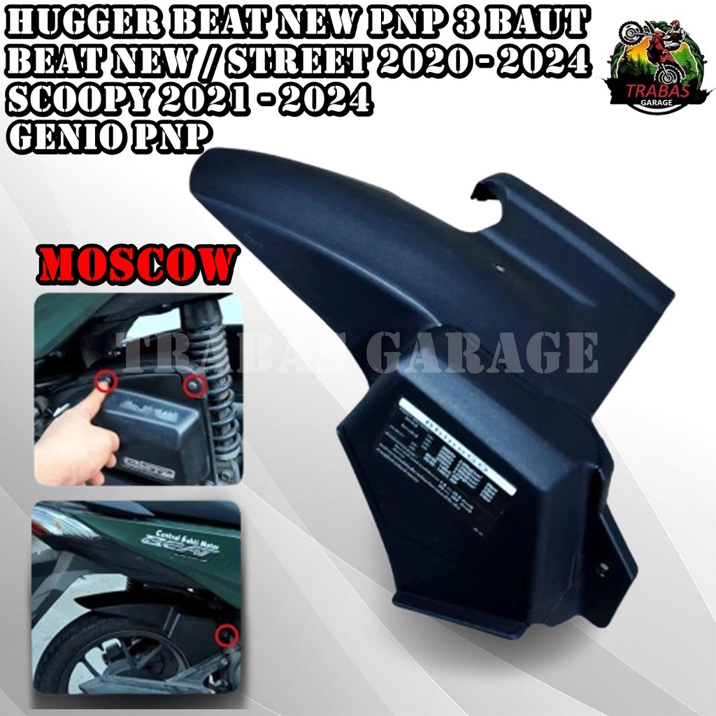 SPAKBOR KOLONG BEAT NEW DELUXE STREET SCOOPY GENIO 3 BAUT ABS CBS HAGER HUGER AIR BLADE PNP