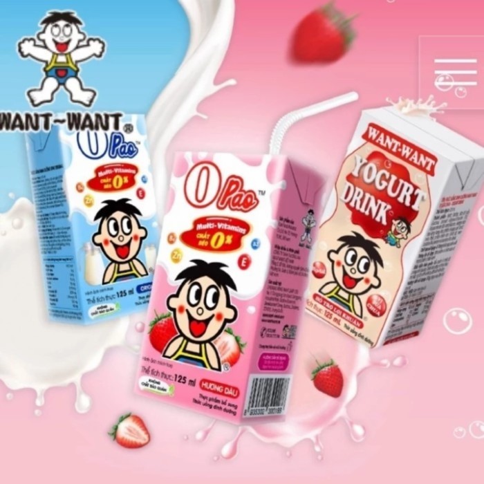 

Want Want O Pao Milk Drink 125 Ml