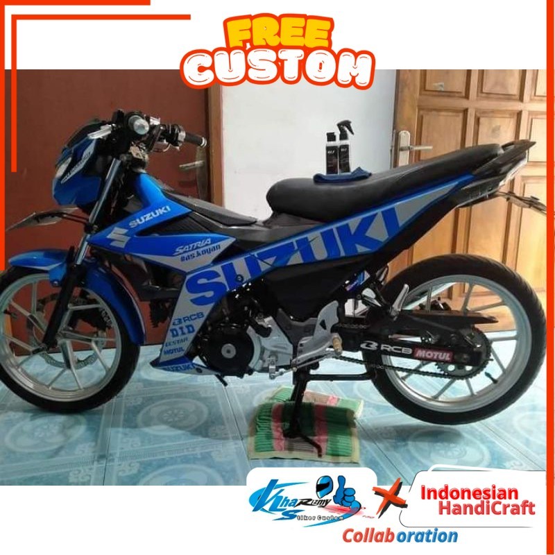striping decal livery 2020 satria fu injeksi