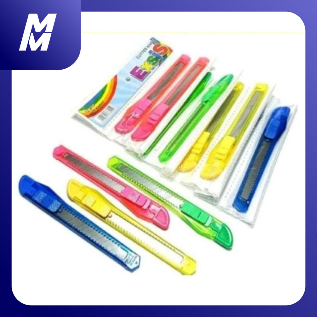 

Pisau Cutter Tajam Amanda CA-002 Kecil (12 Pcs - 1 Renceng)