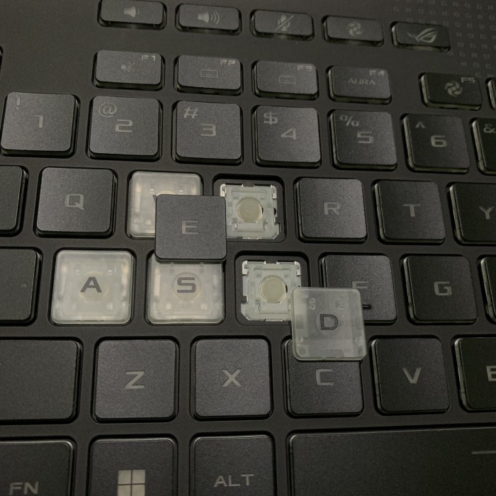 Tombol Keyboard ASUS ROG G513 G533 series (Keycaps / Tombol Tuts )