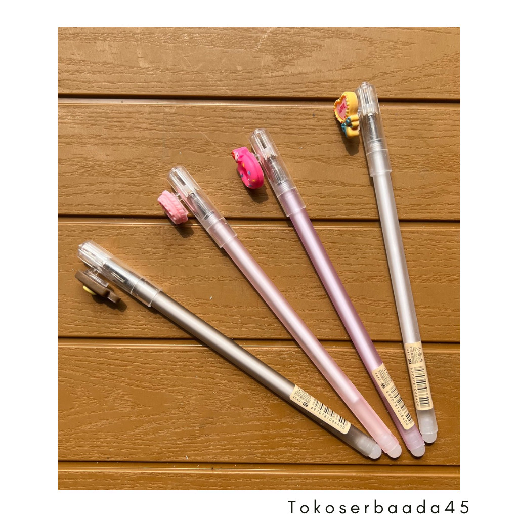 

1pcs Pena Karakter Gel Ice Cream Dessert Kue Love Pulpen Motif Alat Tulis Sekolah ATK Pulpen Lancip