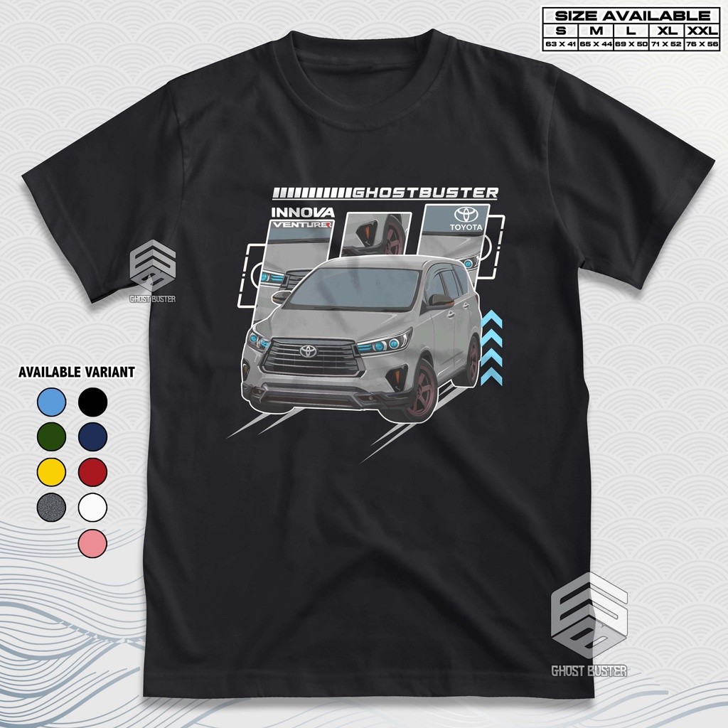 Kaos Toyota Innova Reborn Venturer JDM Street Baju Distro Mobil MPV Racing Tshirt Otomotif GBA3219