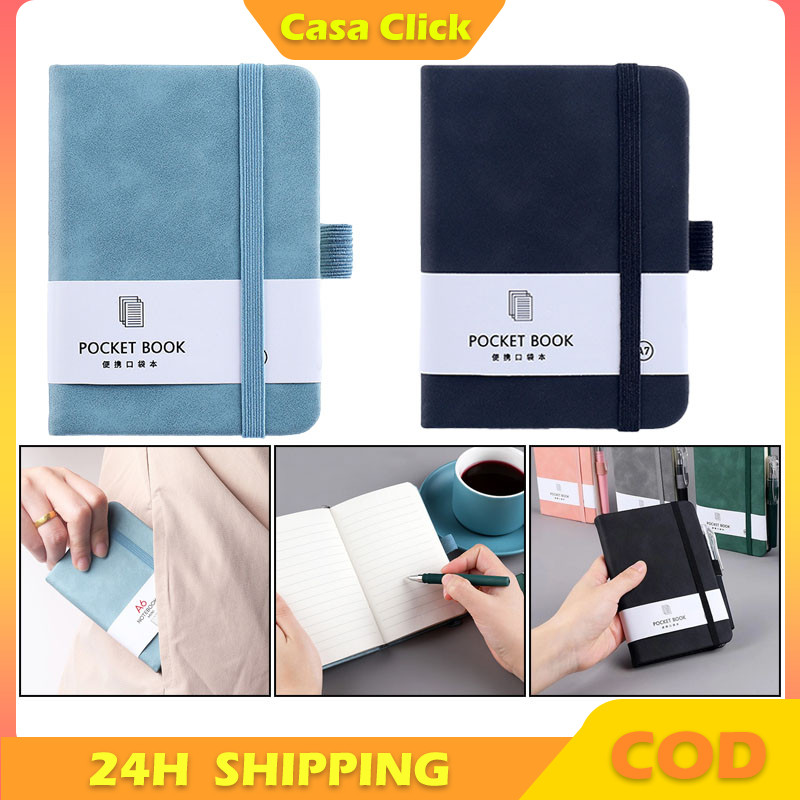 

Notebook A5/A6 Pocket Buku Diary Kecil Pertemuan Scrapbook Mini Mini Buku Agenda 100 Lembar