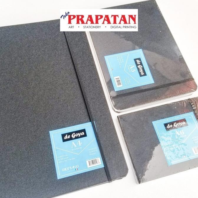 

TERLARIS! De Goya Stich Watercolor Book 200gsm CP A6/A5/A4 - A6