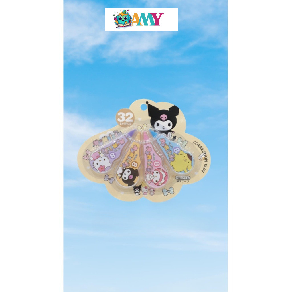 

CORRECTION TAPE 7009 4in1 AMY STASIONARY