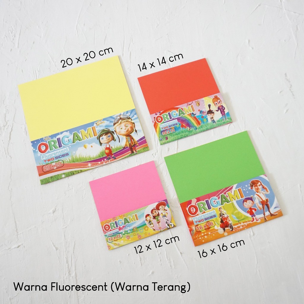 

ORIGAMI KERTAS LIPAT DUA SISI MERK EDS-ON