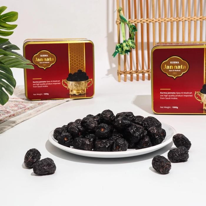 

Kurma Ajwa Jannata Al-Madinah Import Original 100% | Kurma Ajwa Terbaik | Kemasan Eksklusif dan Mewah - 500gr