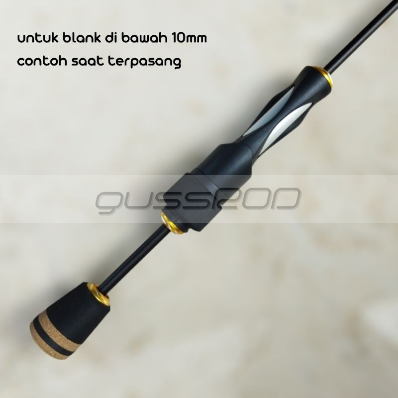 reelseat ovs 16 ultralight ul reel seat gagang joran satu set siap rakit