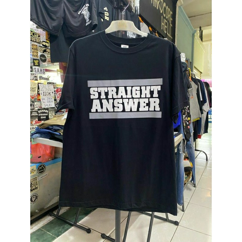 (TOP) STRAIGHT ANSWER - Never Surrender Official Tshirt