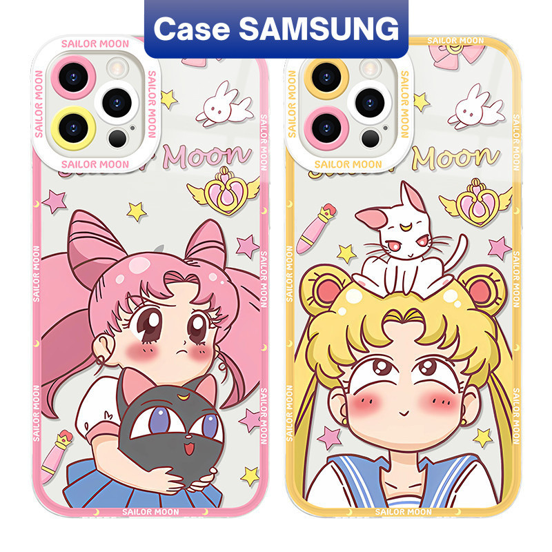 Sailor Moon Case Samsung A36 A56 S25 A55 S23 S24 S22 ULTRA A33 A05S A04 A10s A02S A03S A03 A04 A04S