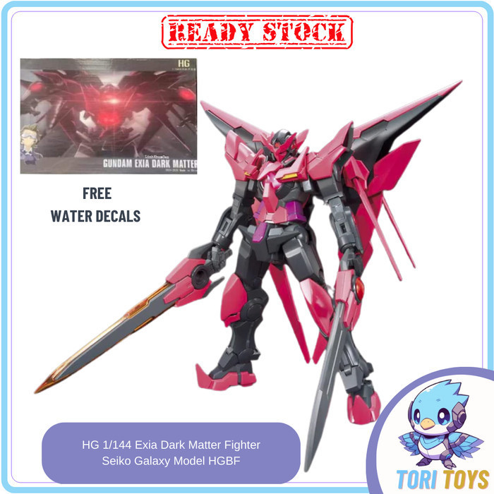 HG 1/144 Exia Dark Matter Fighter Seiko Galaxy Yin He Jin HGBF Model Kit