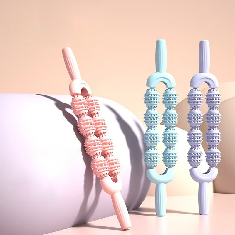 Thin Leg Massage Calf Yoga Stretcher Roller Ball Muscles Massage Relaxation Stick Exercise Body Fitn