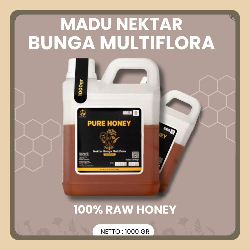 

Madu SB Multiflora 1 Kg Murni Tanpa Campuran